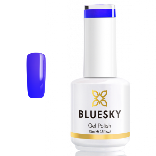 BLUESKY Esmalte Gel GLAZE 02 - Azul traslúcido (efecto Jelly)
