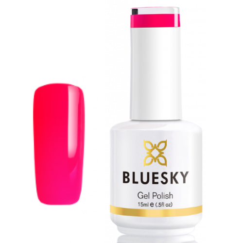 BLUESKY Esmalte Gel GLAZE 03 - Rojo traslúcido (efecto Jelly)