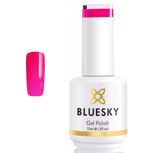 BLUESKY Esmalte Gel GLAZE 05 - Rojo claro traslúcido (efecto Jelly)
