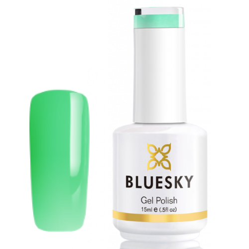 BLUESKY Esmalte Gel GLAZE 08 - Verde traslúcido (efecto Jelly)