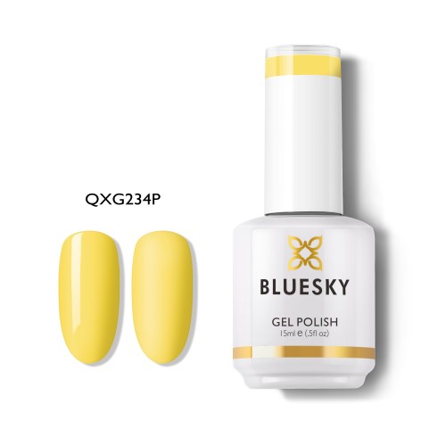 BLUESKY Esmalte Gel QXG234 - Amarillo limon