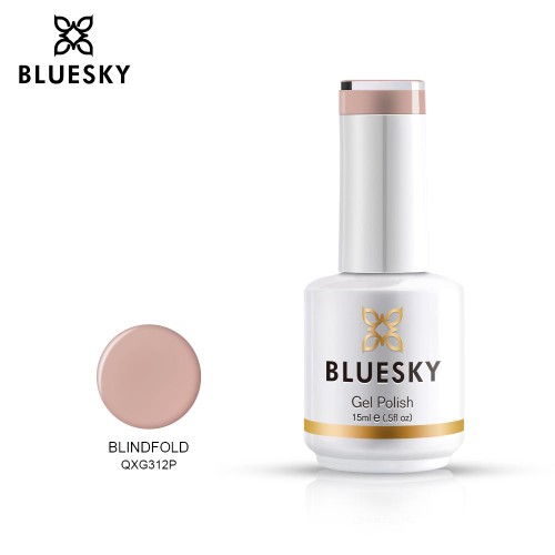BLUESKY Esmalte Gel QXG312 - Nude Rosado pastel