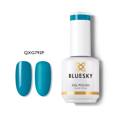BLUESKY Esmalte Gel QXG792 - Turquesa medio