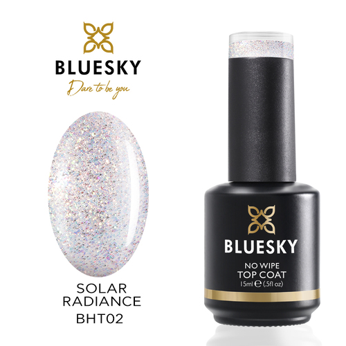 Bluesky Esmalte Gel Top Nébula - Solar Radiance