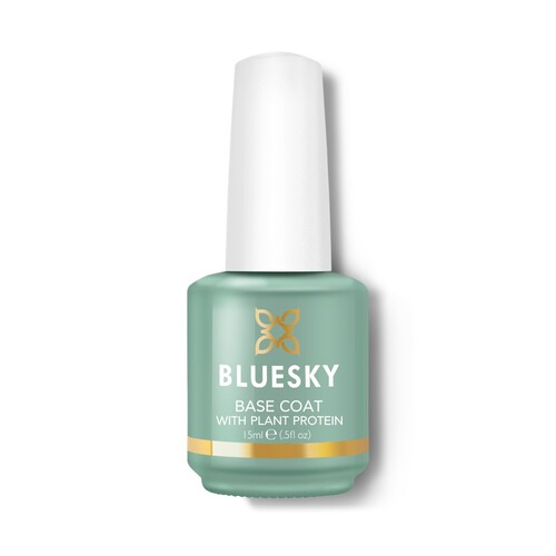 BLUESKY Esmalte Permanente Base Coat con Proteina Vegetal