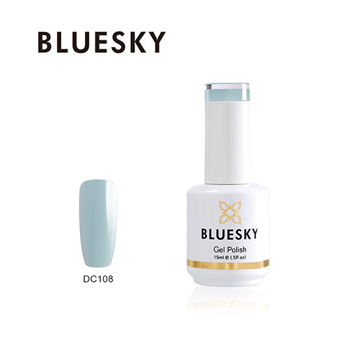 BLUESKY Esmalte gel DC108 - Celeste Pastel