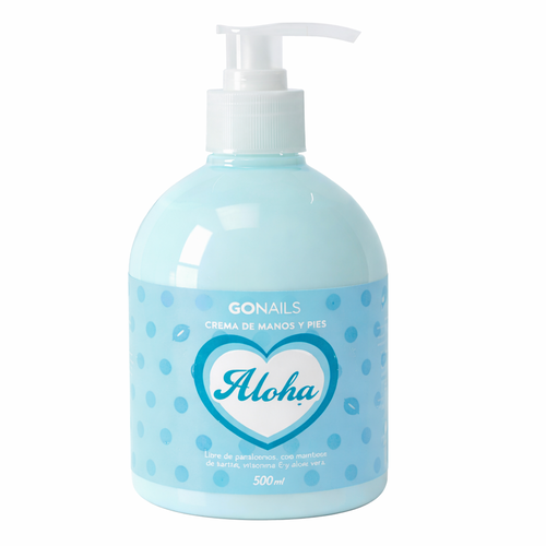 GO NAILS Crema de manos y pies Aloha - 500 ml