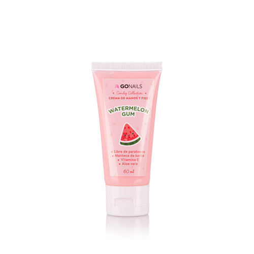 GO NAILS Crema de manos y pies Watermelon Gum - 60 ml