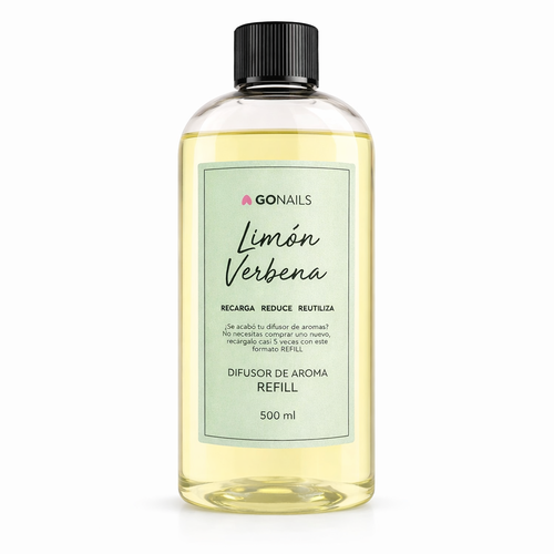 Refill Difusor de Aromas Go Nails - Limón Verbena 500 ml